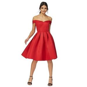 Chi Chi London Red Occasion Dress 10